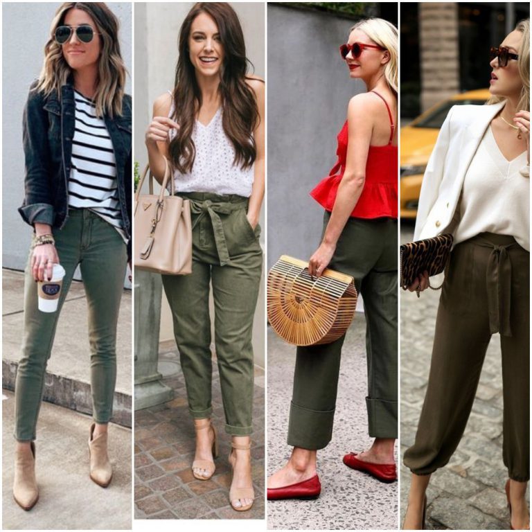 Como Combinar El Verde Militar U Olivo Outfits Mujer Muy Trendy