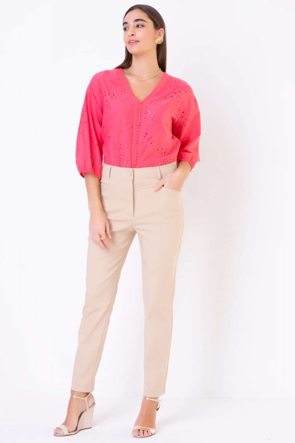 Combinar Blusa Fucsia Outfits Mujer Muy Trendy