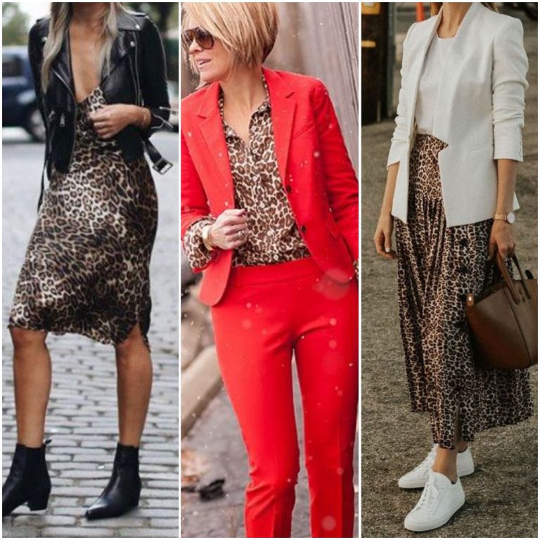 formas de como usar ropa animal print