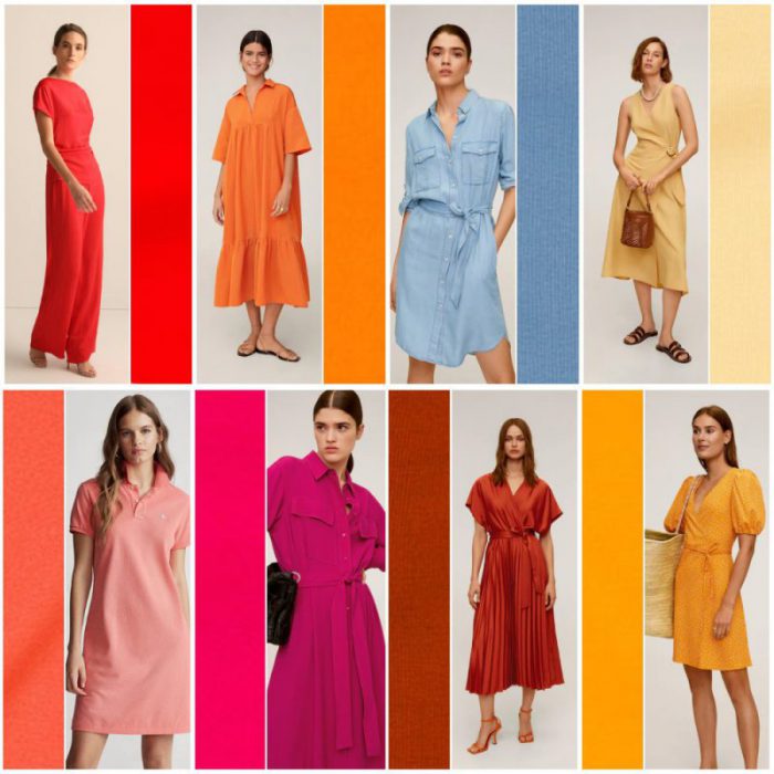 Colores de moda primavera verano 20202 Tendencias