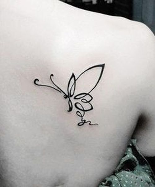 tatuaje mariposa original