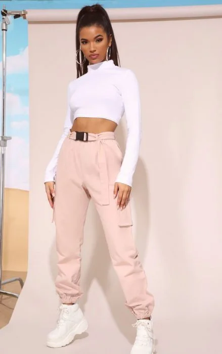 jogger cargo moda juvenil
