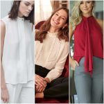 blusas modernas ejecutivas