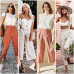 pantalon de lino mujer