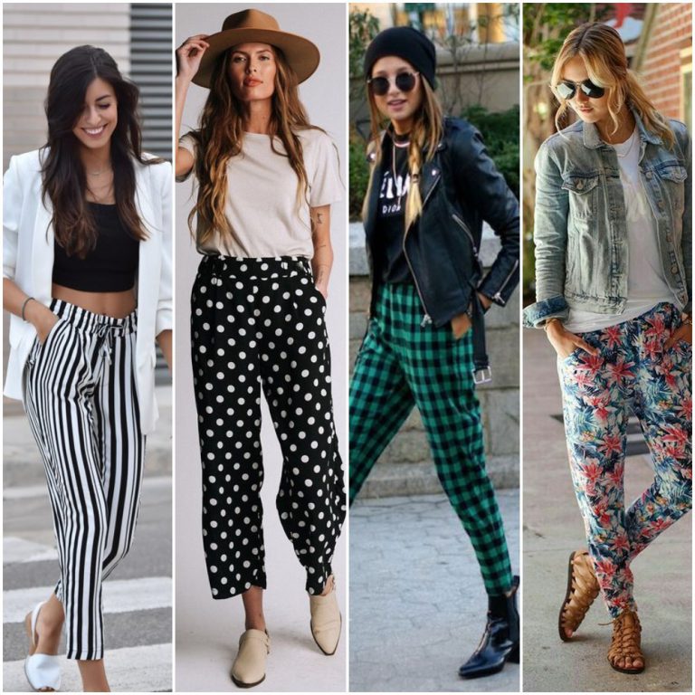 outfit casual con pantalon tipo pijama