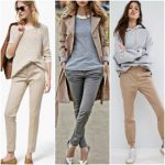 Outfits con pantalones chinos para mujer
