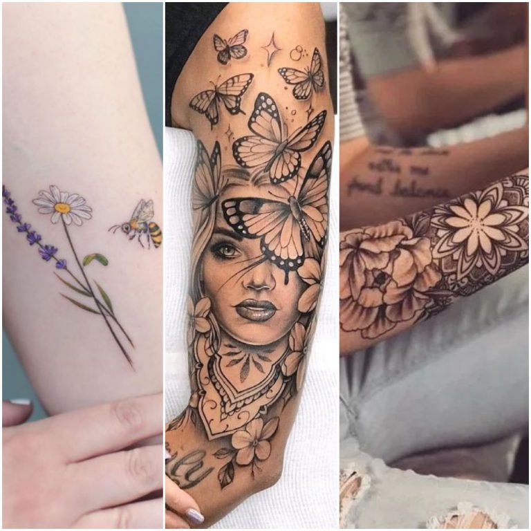 Tatuaje en brazo para mujer