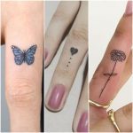 tatuaje pequeno para el dedo