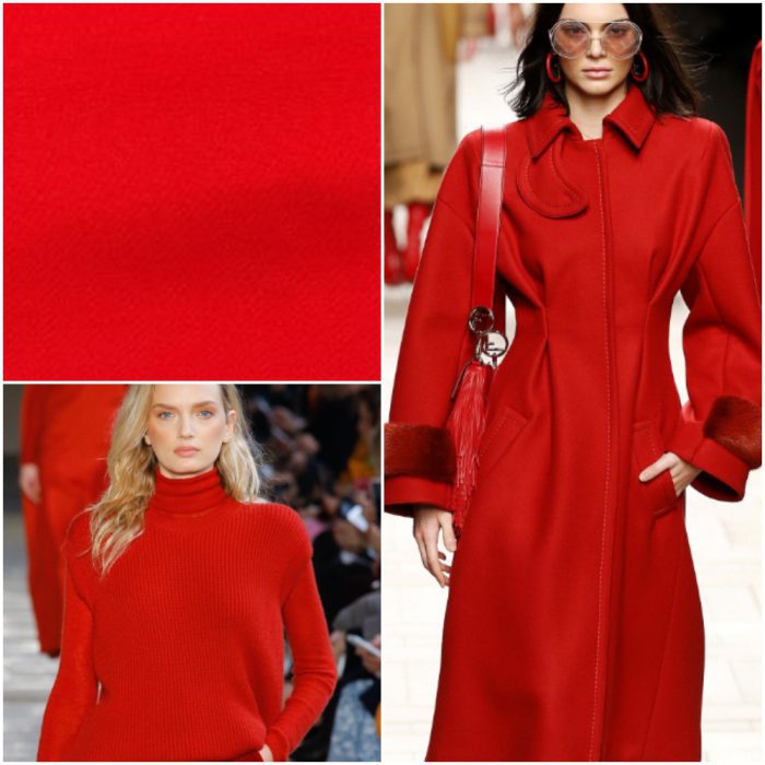 alerta roja Colores de moda invierno 2022