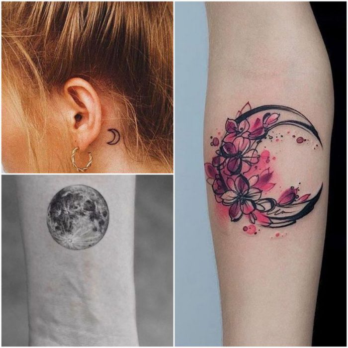 Tatuaje de luna para mujer - Significados e ideas 2023 - Muy Trendy