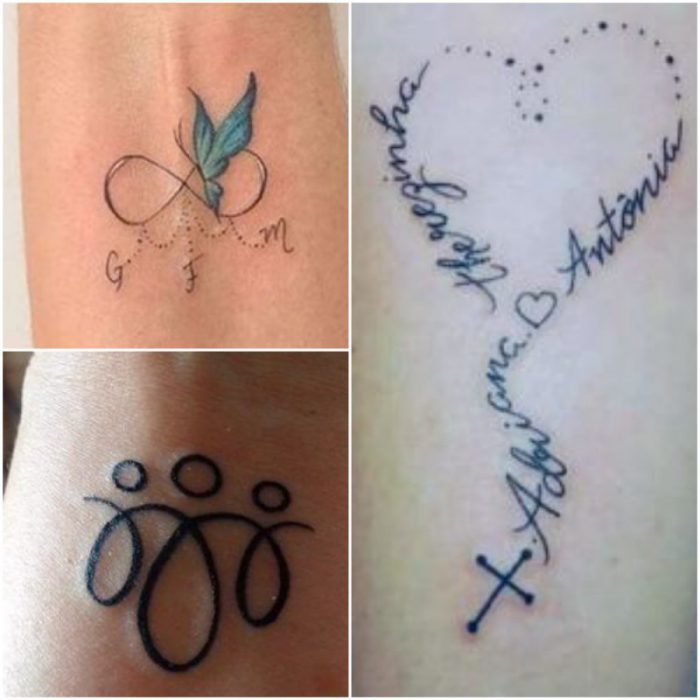 Ideas de Tatuaje de familia 2023 - Muy Trendy