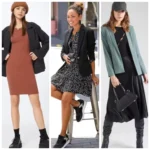 Como usar un blazer con vestido para un look casual