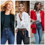 Outfits para oficina con jeans