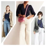 Outfits con blusa azul marino tendencias de moda