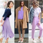 combinar el color lila