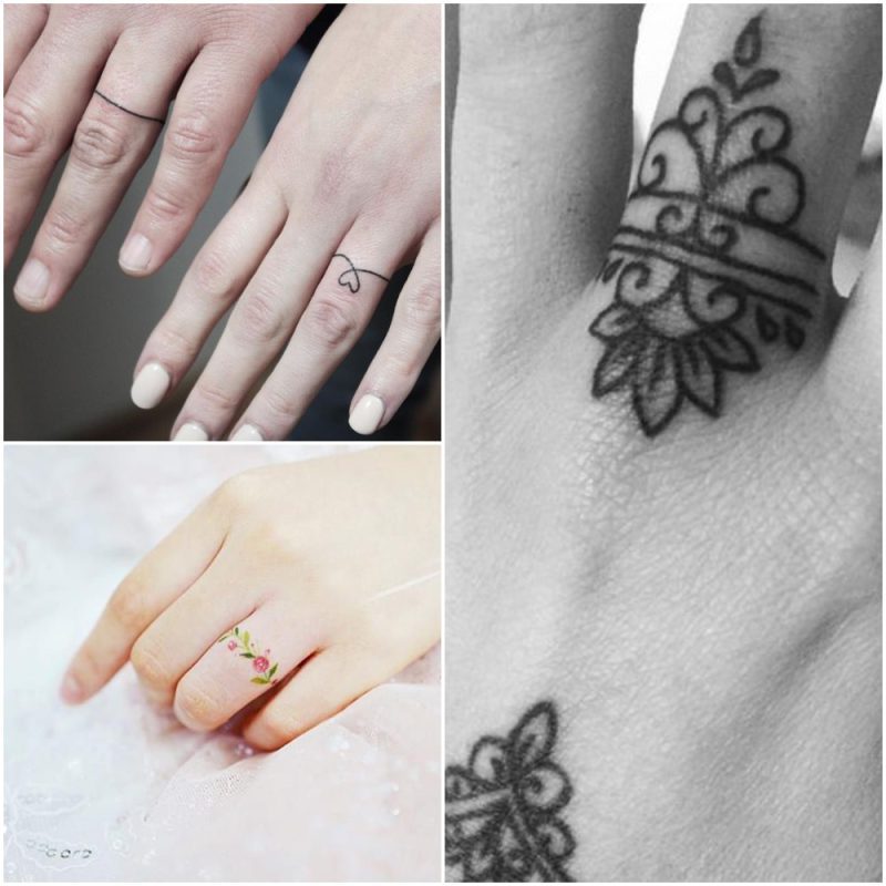 tatoo anillo mujer
