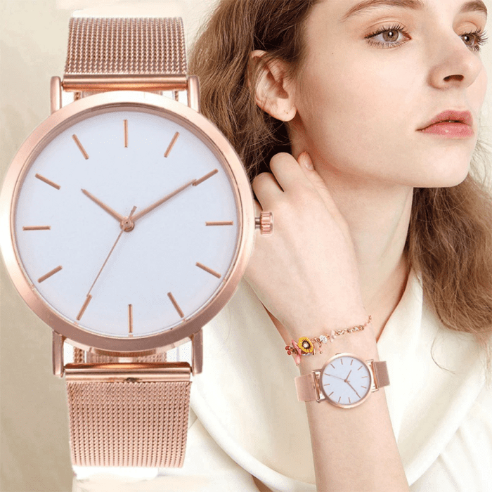 reloj minimalista mujer