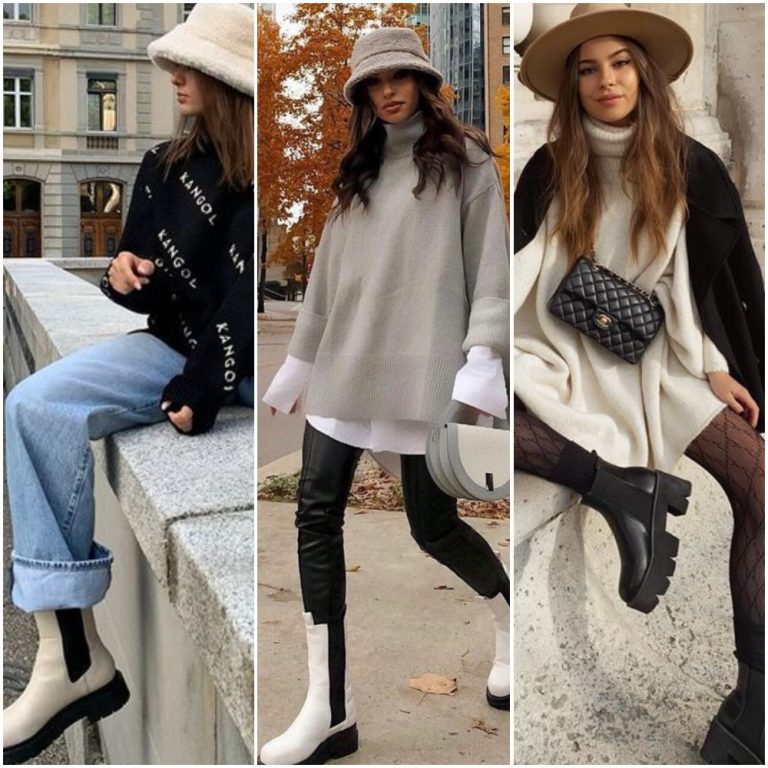 look con botas chelsea