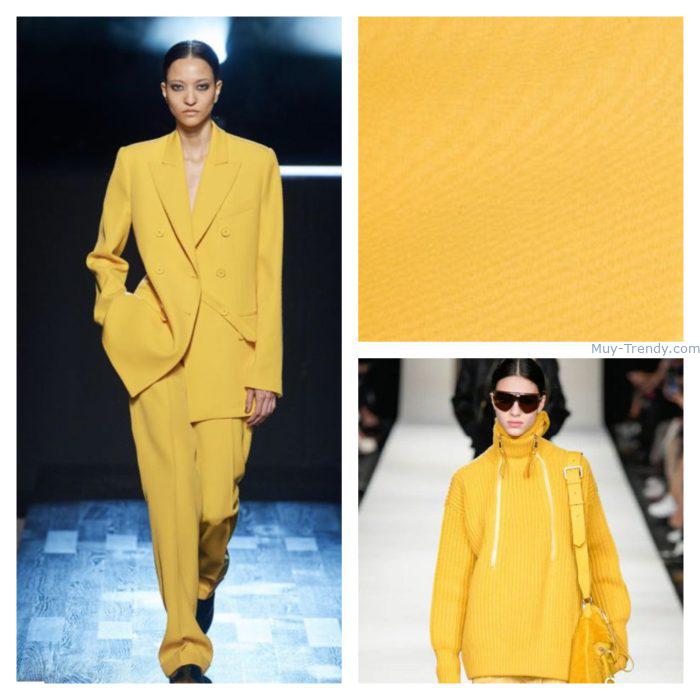 Amarillo Colores de moda invierno 2023 Tendencias