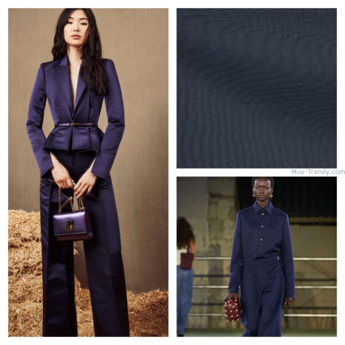 Azul arandano Colores de moda invierno 2023 Tendencias