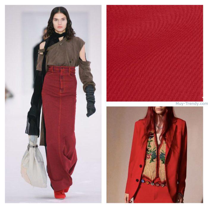 Bordo Colores de moda invierno 2023 Tendencias