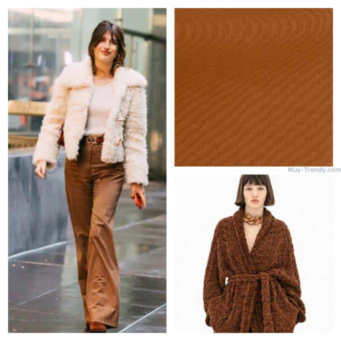 Marron caramelo Colores de moda invierno 2023 Tendencias