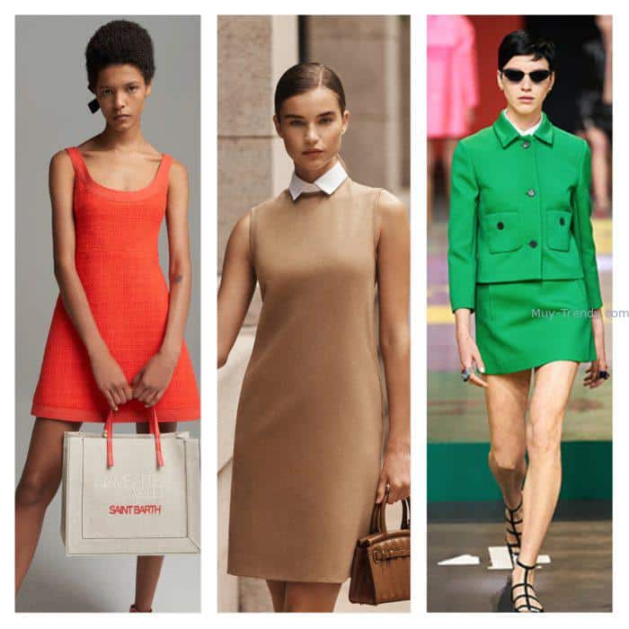 Moda verano 2023 decada del 60