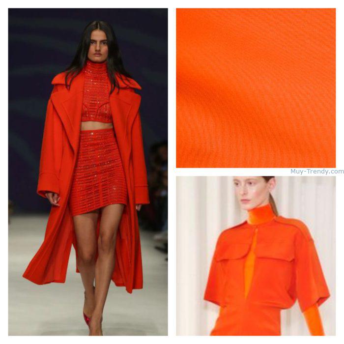 Naranja oscuro Colores de moda invierno 2023 Tendencias