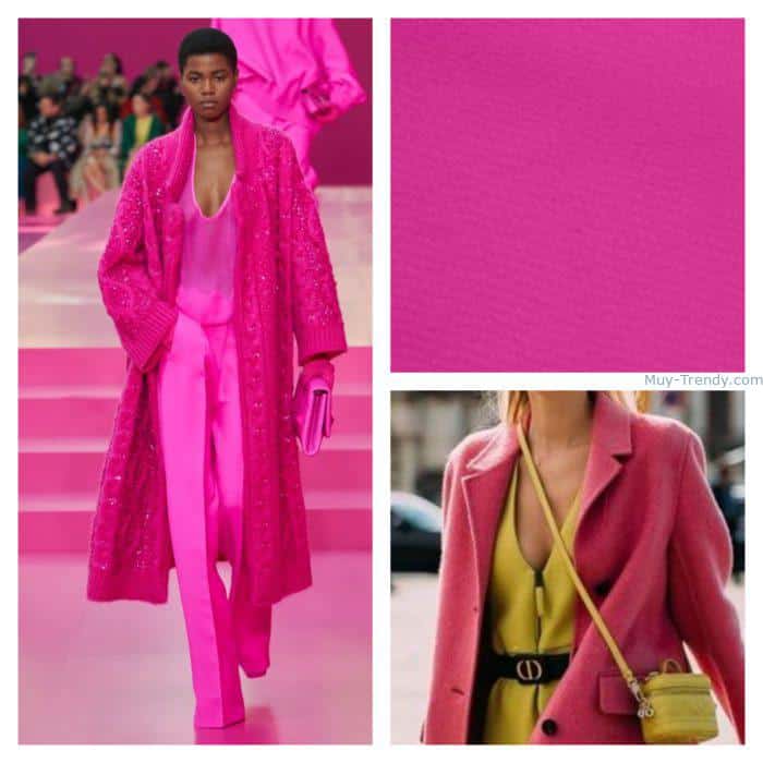Purpura fucsia Colores de moda invierno 2023 Tendencias