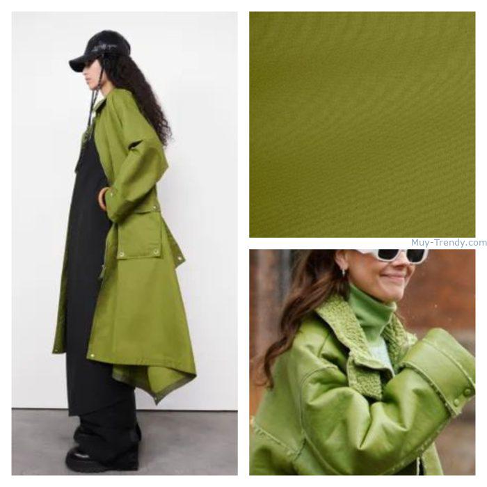 Verde cardamomo Colores de moda invierno 2023 Tendencias