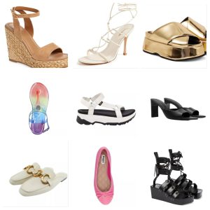 zapatos y sandalias de moda verano 2023 tendencias