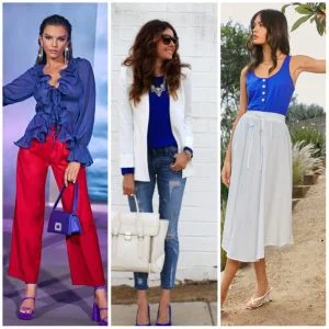 look con lbusa azul electrico