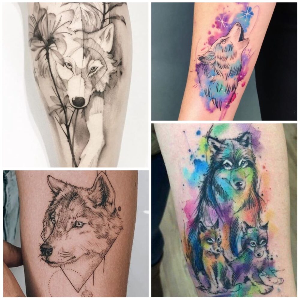 Tatuajes de lobo para mujeres 2023 - Significado - Muy Trendy