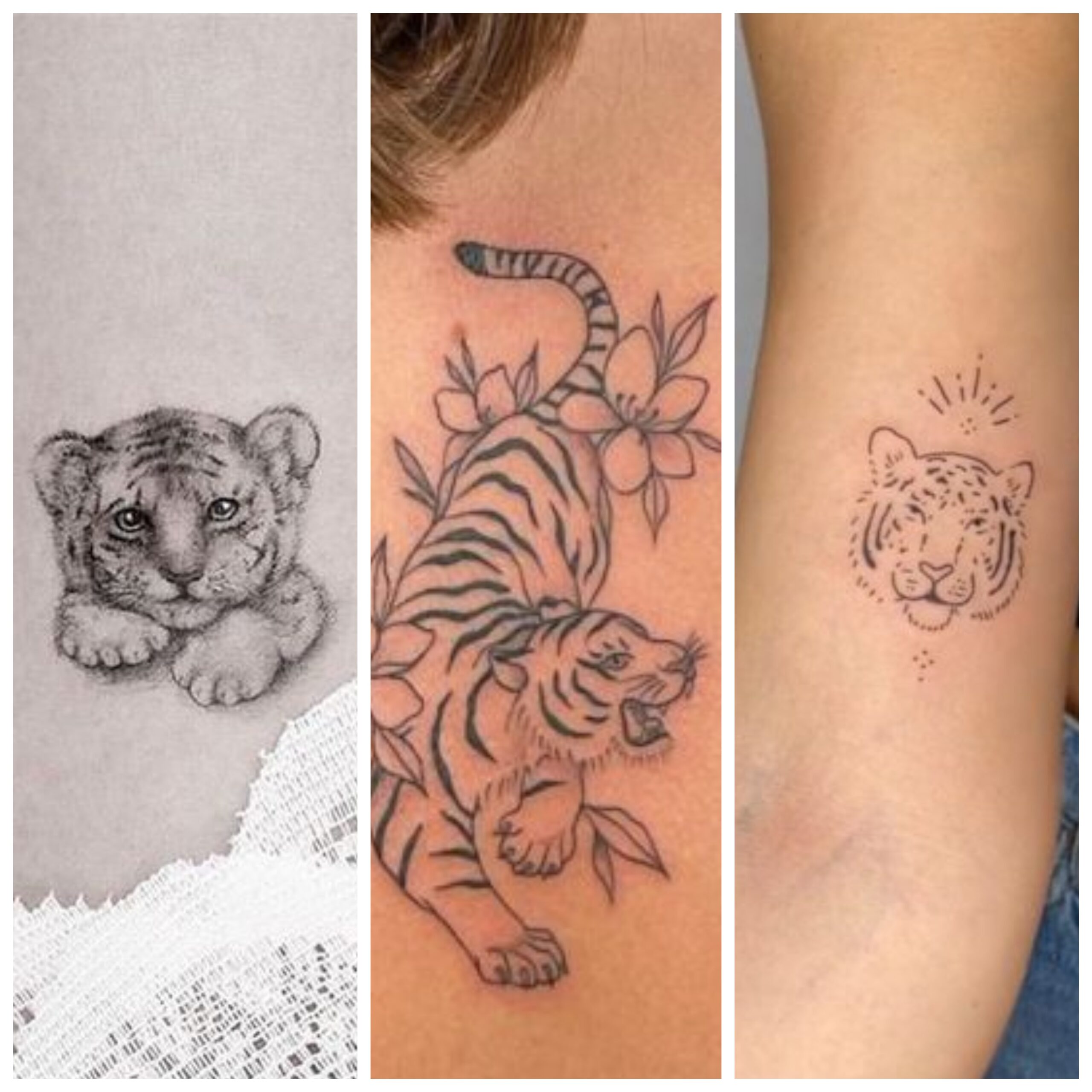 Ideas de tatuaje de tigre