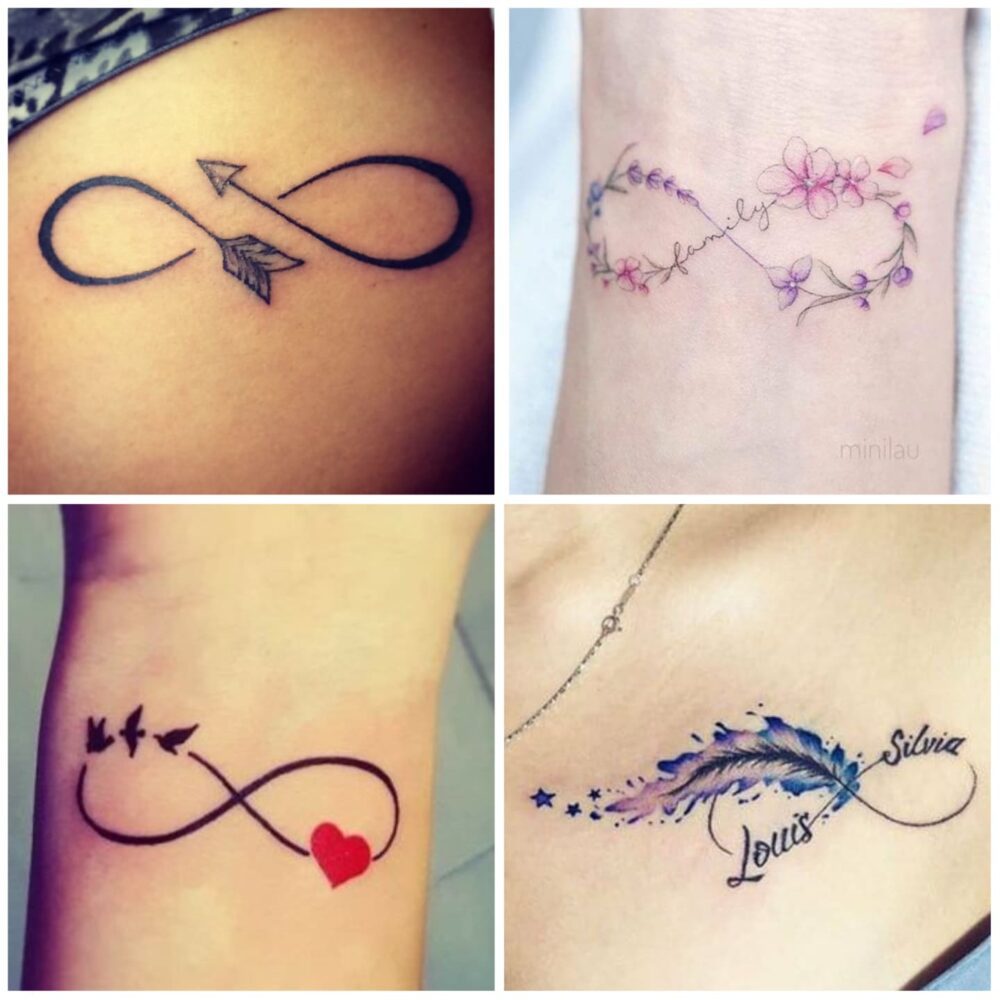 tatuajes infininto mujer