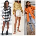 look con camisa oversize