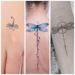 Ideas de tatuajes de libelula