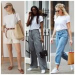 Outfits con camiseta blanca para mujer
