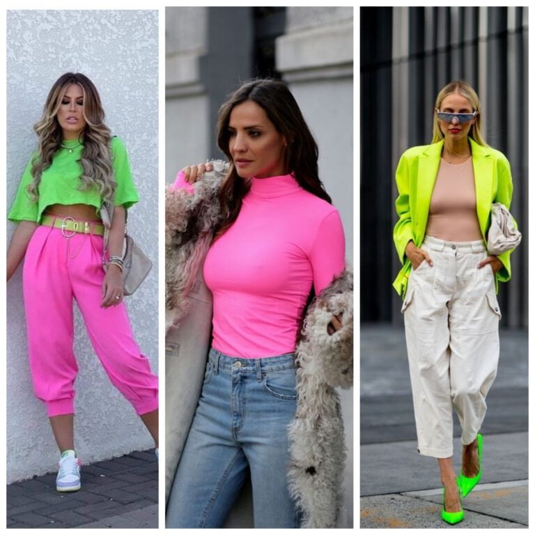 outfit con ropa neon