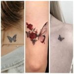 Ideas de tatuajes de mariposa para mujer