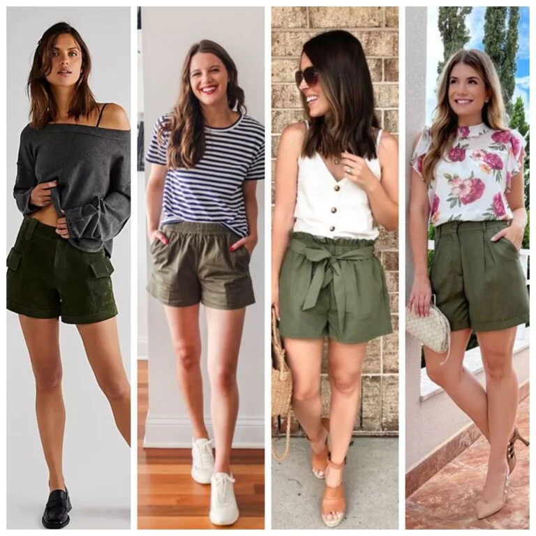 Outfit orders short verde