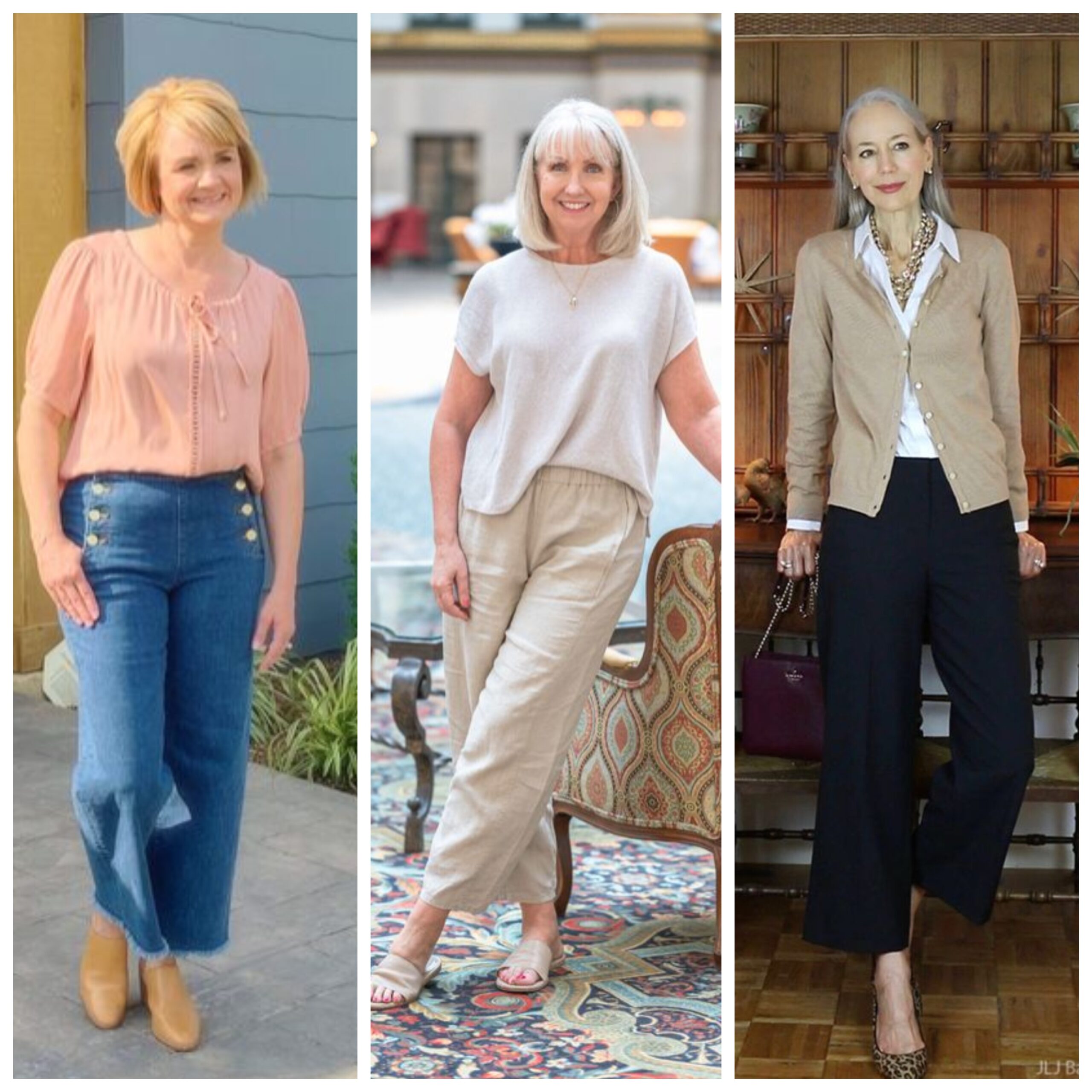 outfit pantalones para señoras de mas de 60