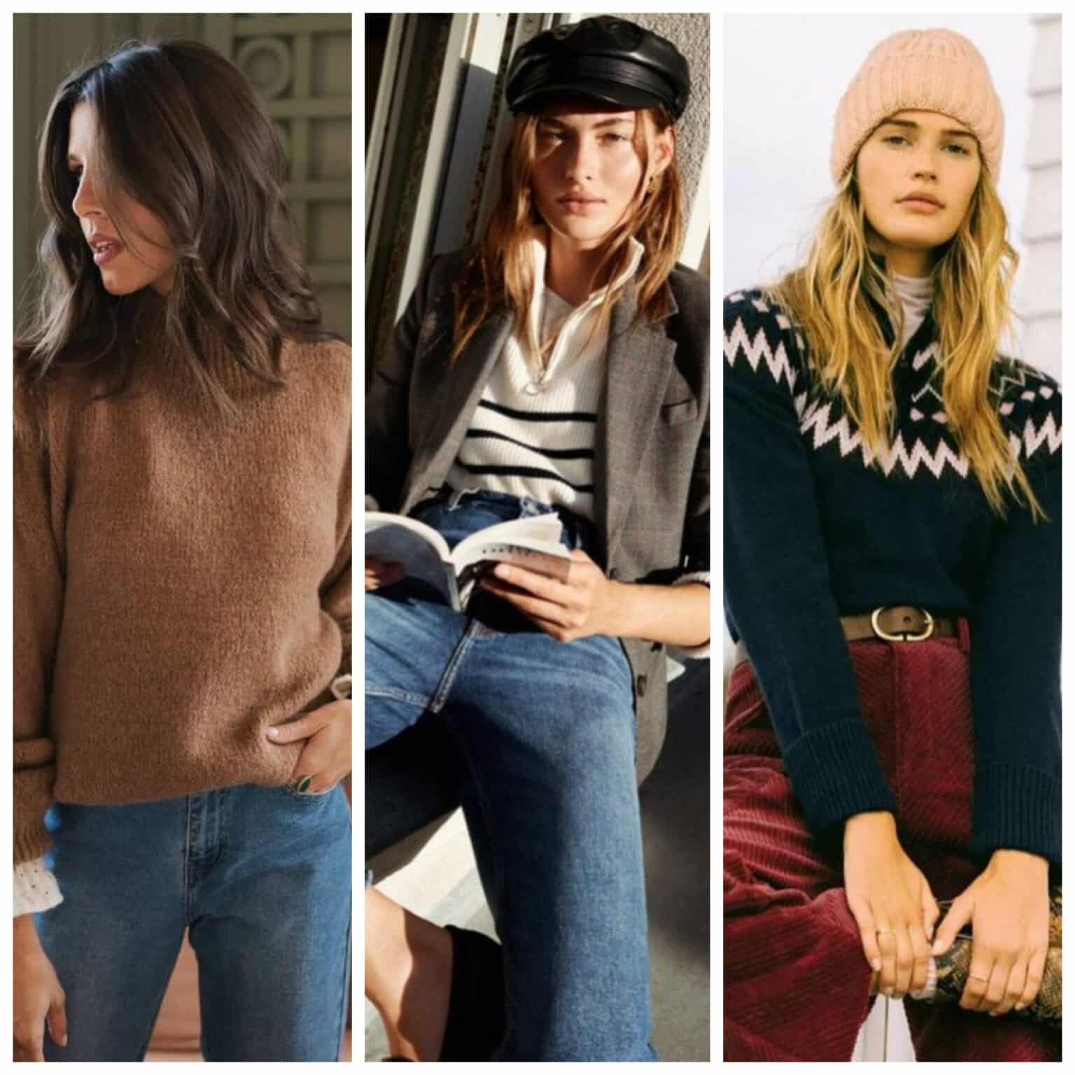 Outfit con Sweater de moda invierno 2026 - Muy Trendy