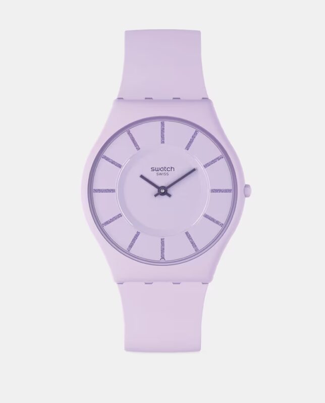 Reloj de mujer silicona lila