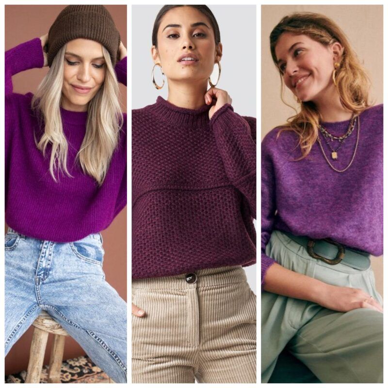 Como combinar purpura o morado 2025 - Outfits mujer - Muy Trendy
