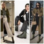 Outfits con botas verde oliva o militar