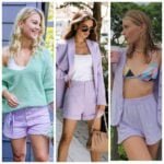 Outfits con short lila