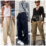 Outfits para mujer con pantalon cargo