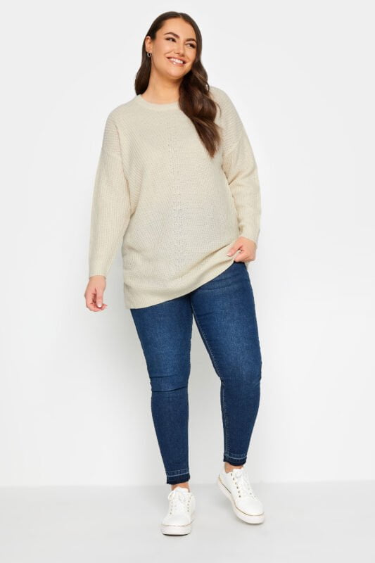 sueter y jeans chupin talles grande jersey