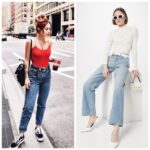 outfit con body y jeans